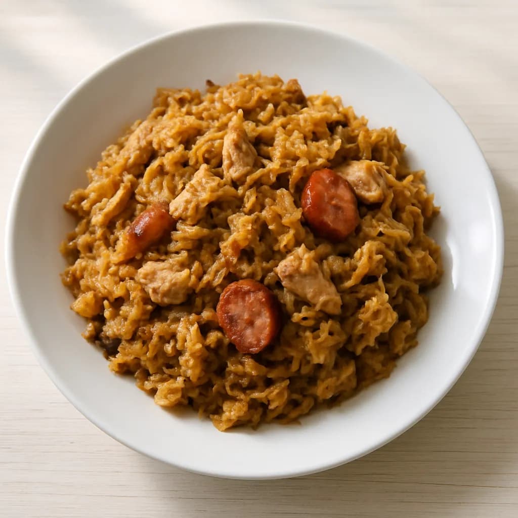 Bigos z mięsem drobiowym