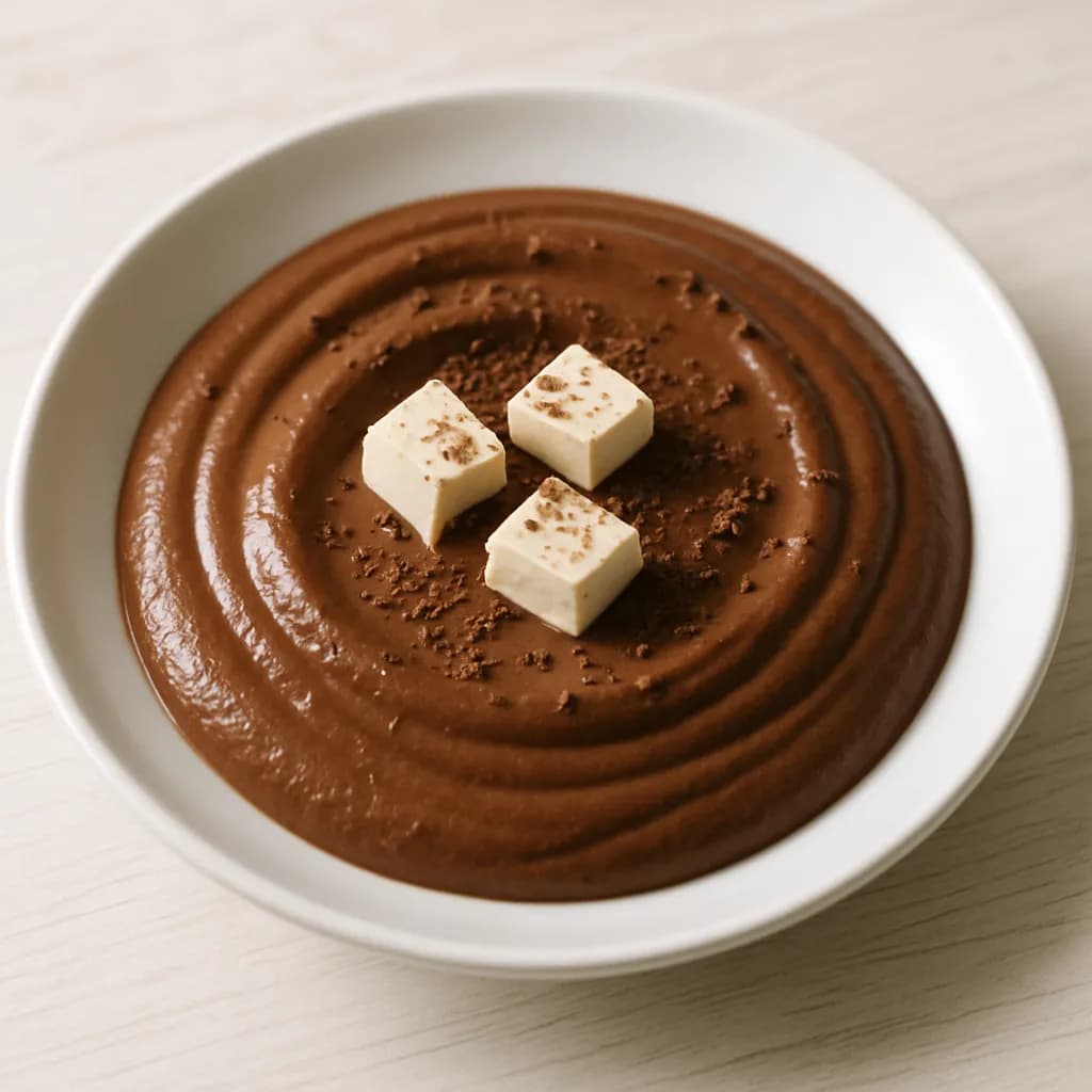 Jedwabisty mus czekoladowy z tofu