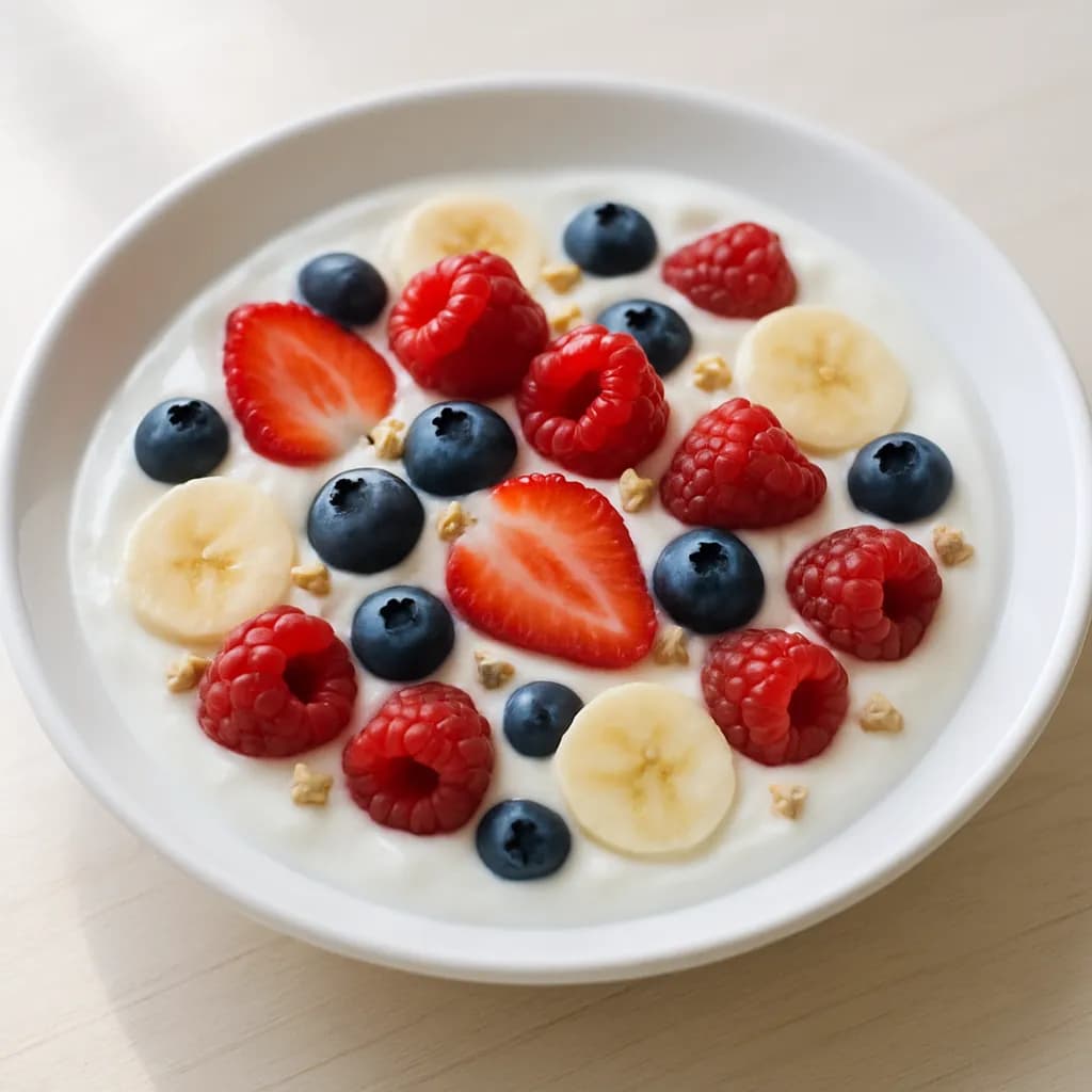 Jogurt z owocami