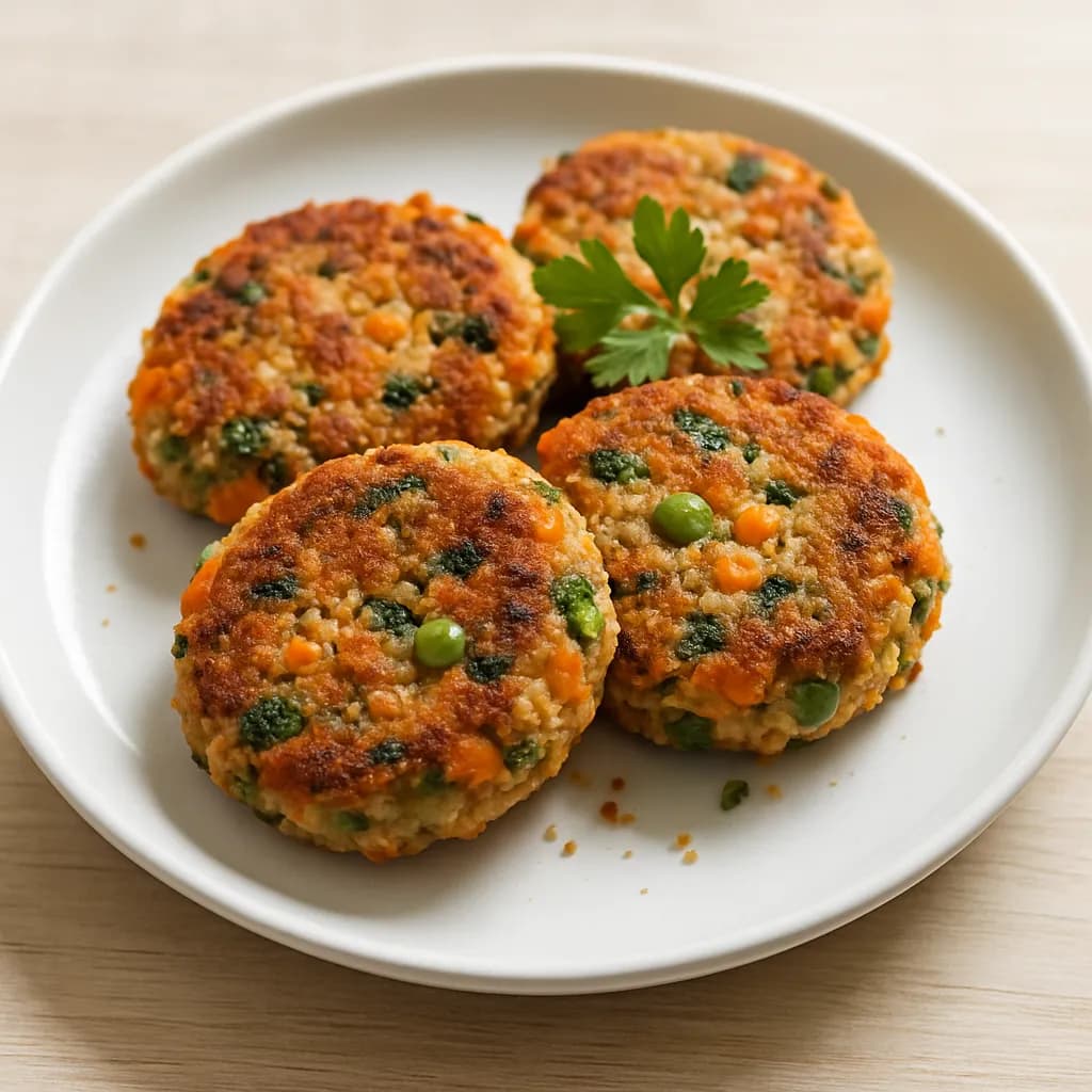 Kotlety tofu warzywne