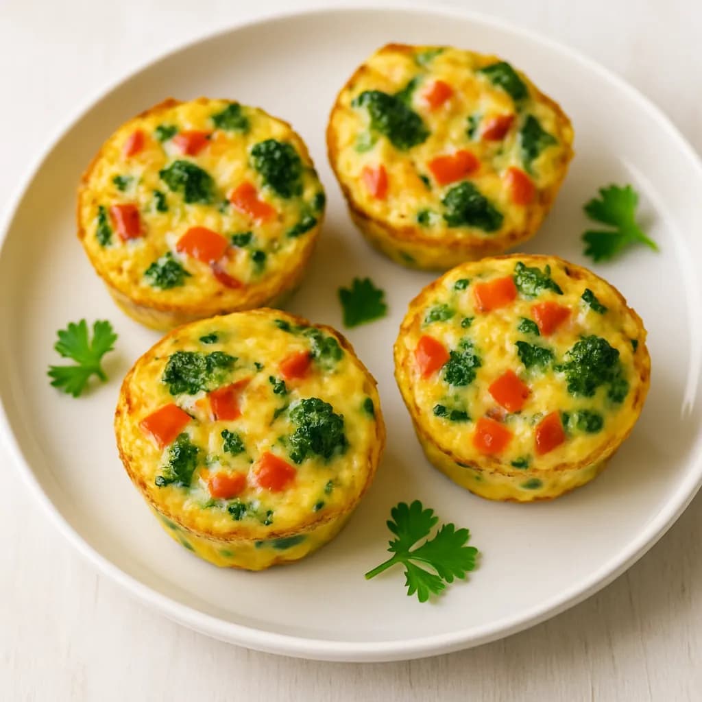 Muffiny jajeczne z warzywami