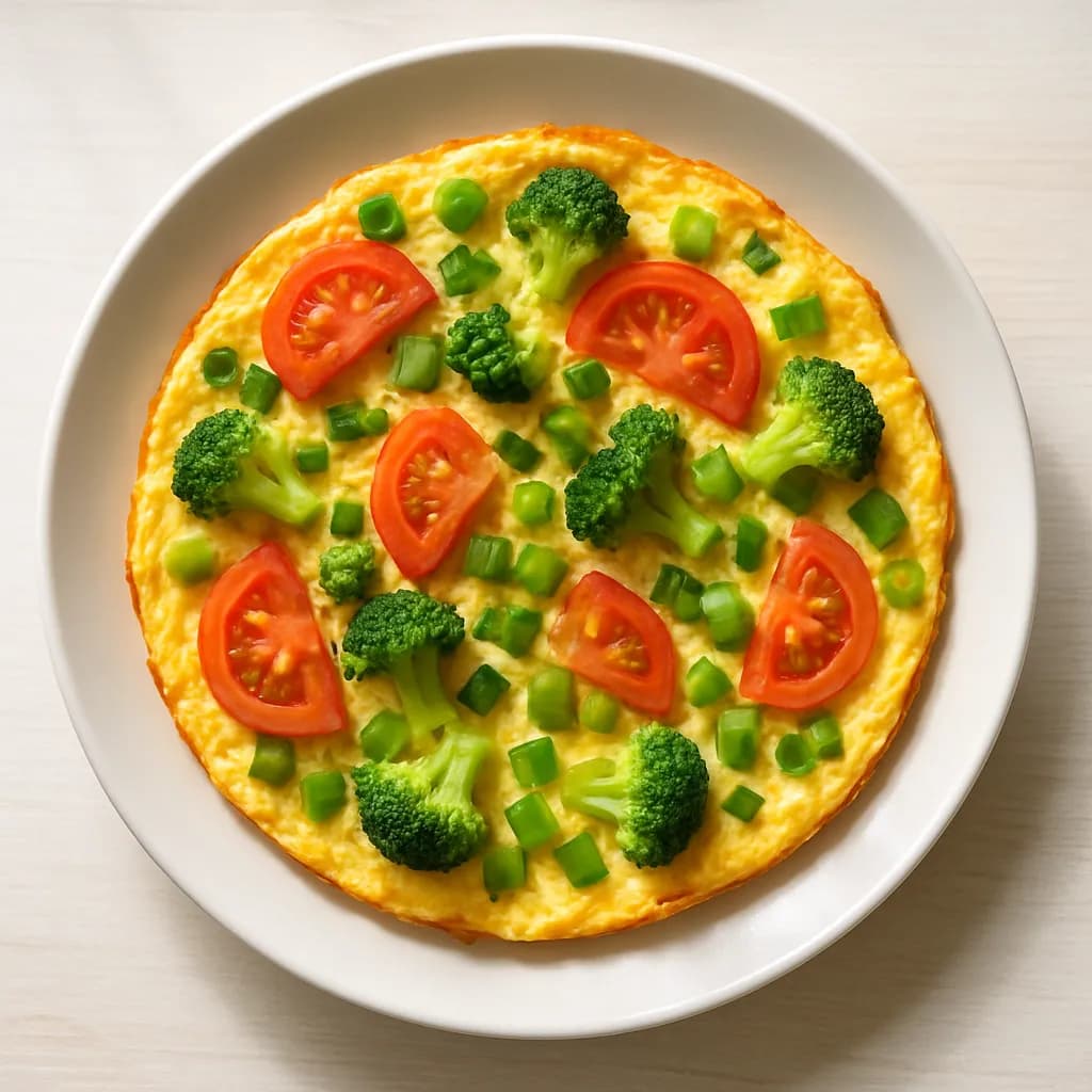 Omlet jajeczny warzywny