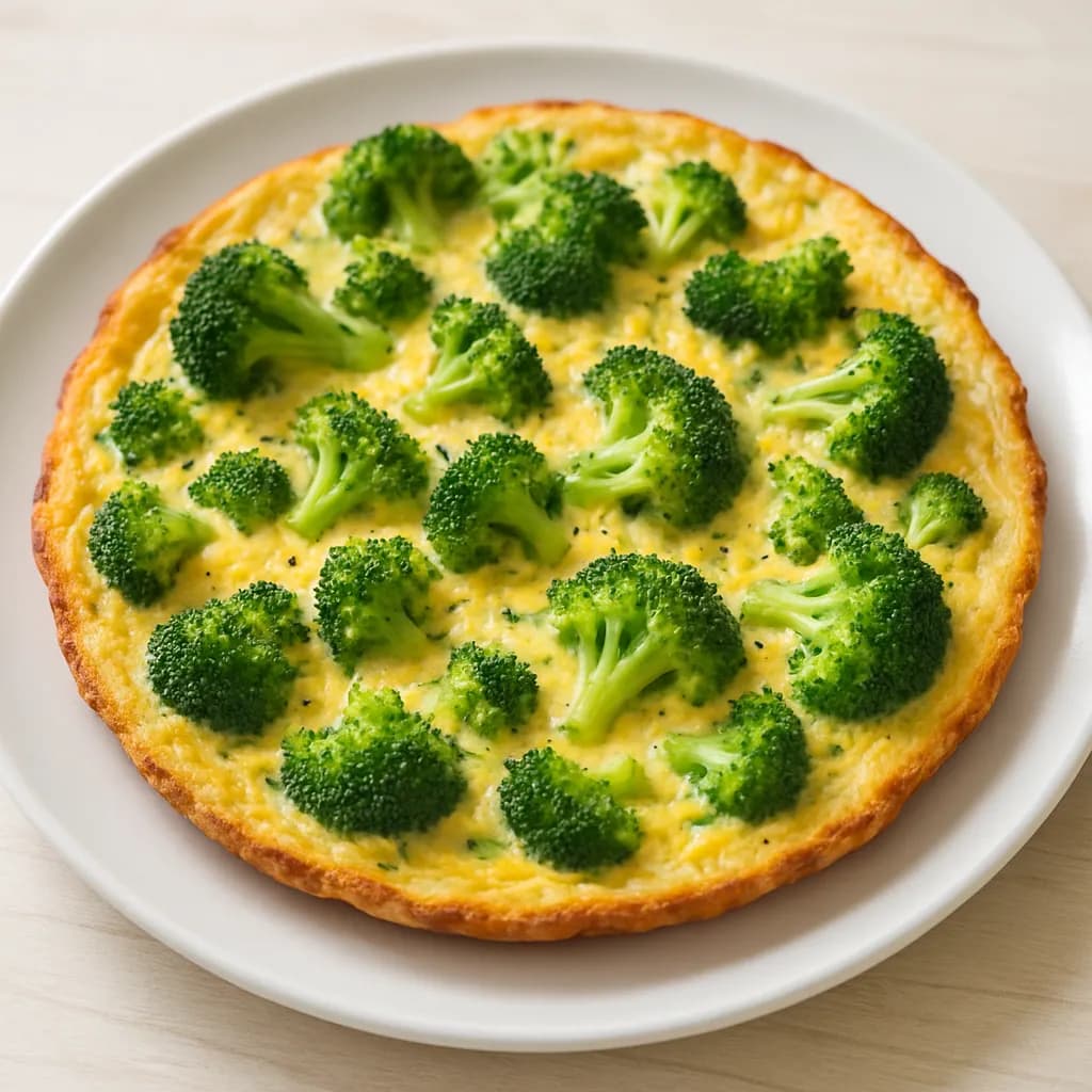 Omlet z brokuła