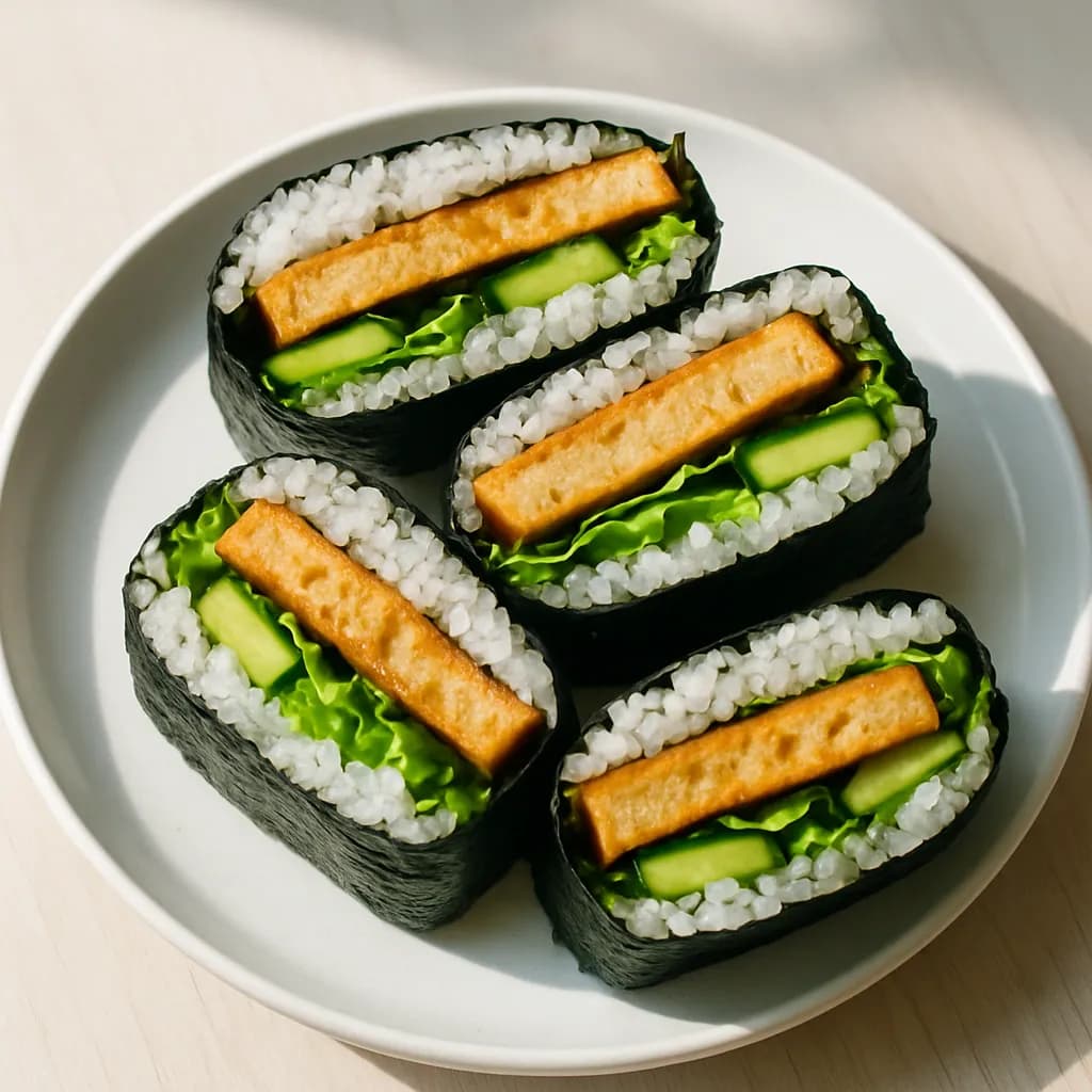 Onigirazu z tofu