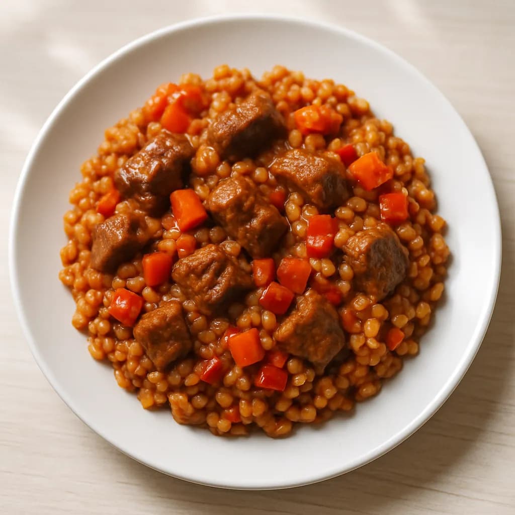 Pęczotto gulaszowe