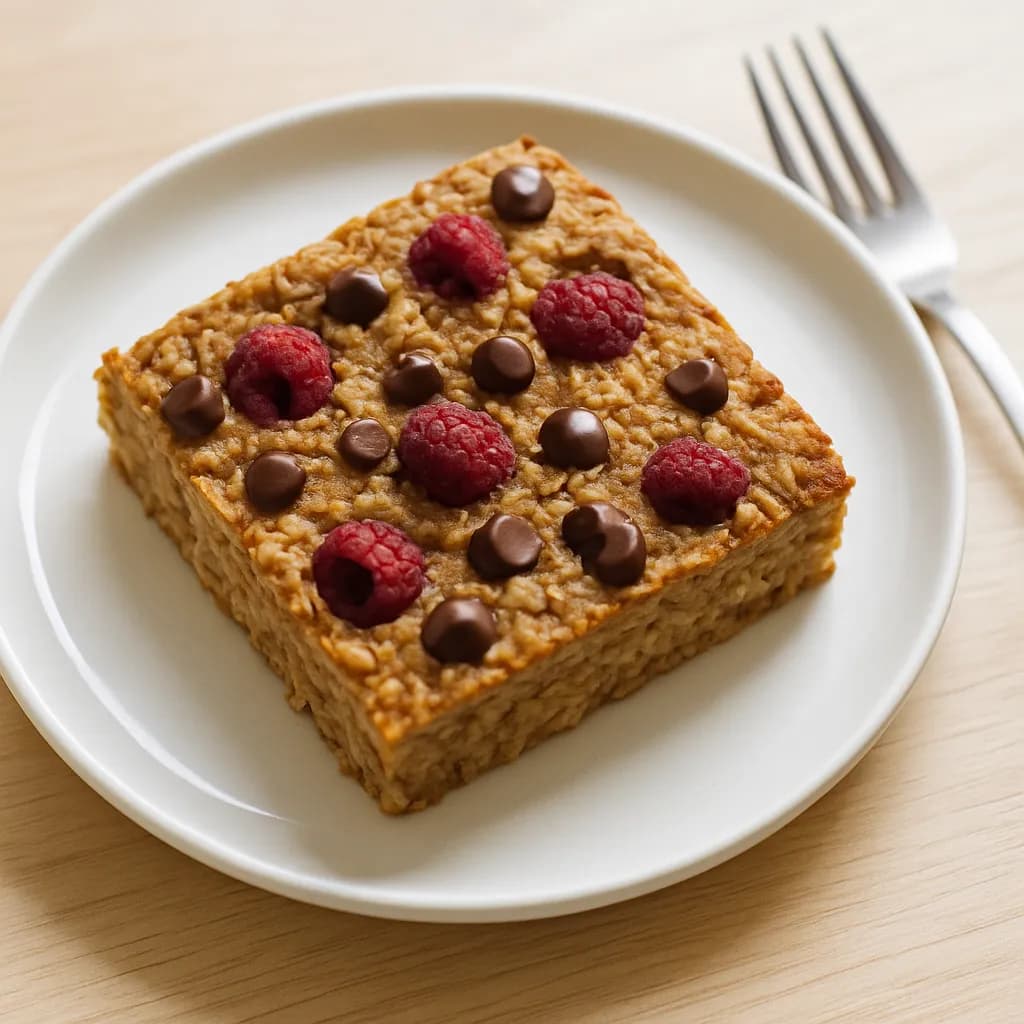 Pieczona owsianka proteinowa