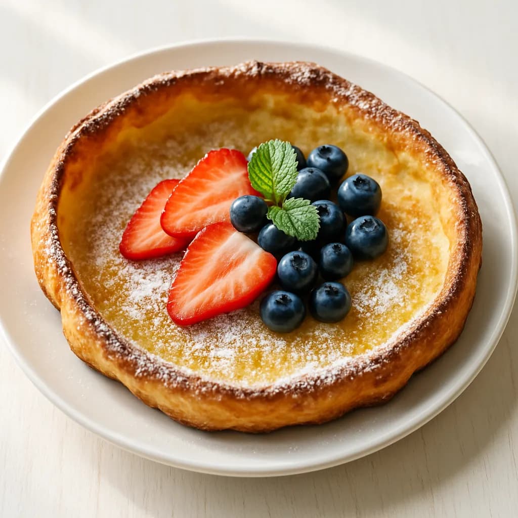 Pieczony naleśnik dutch baby