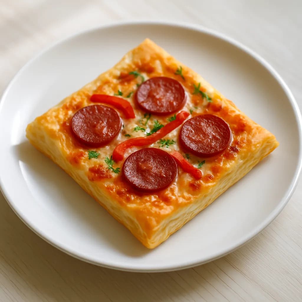 Pizza na francuskim cieście
