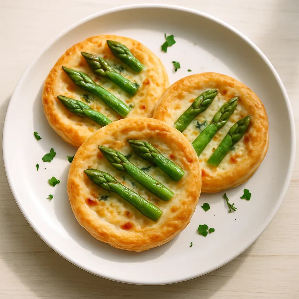 Pizzetki ze szparagami