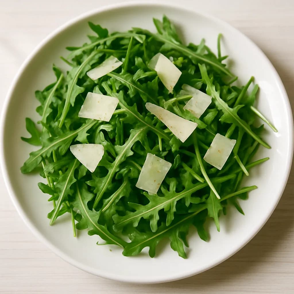 Sałatka z rukolą i parmezanem