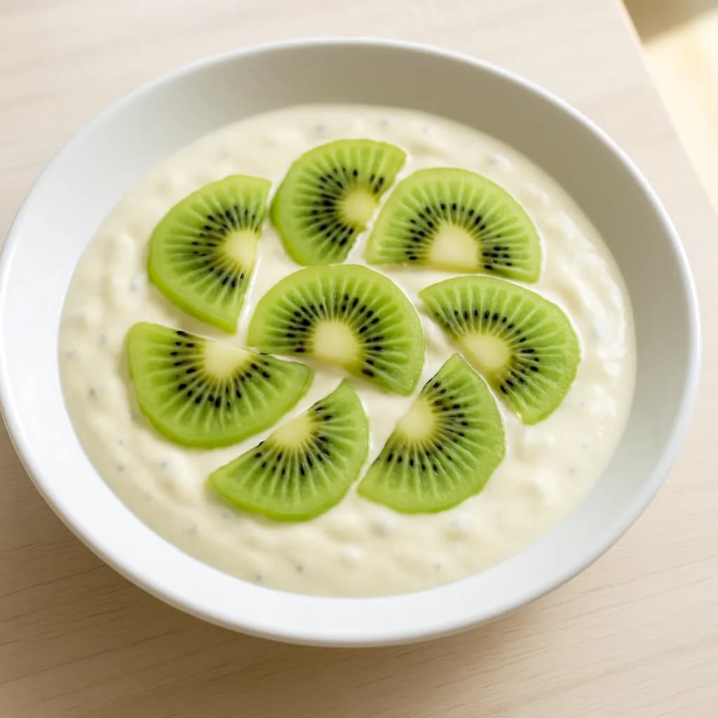 Serek homogenizowany z kiwi