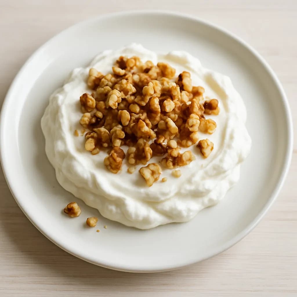 Skyr z orzechami