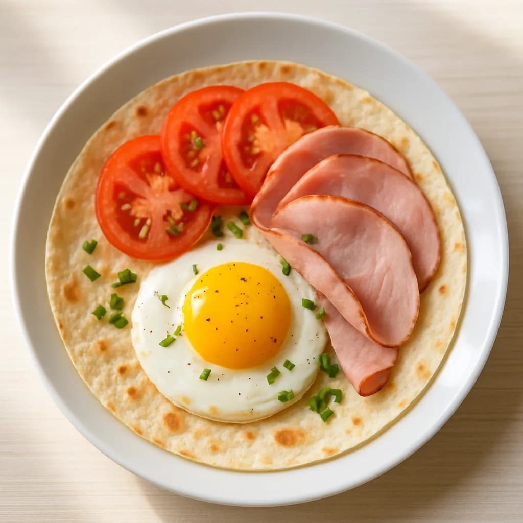 Śniadaniowa tortilla