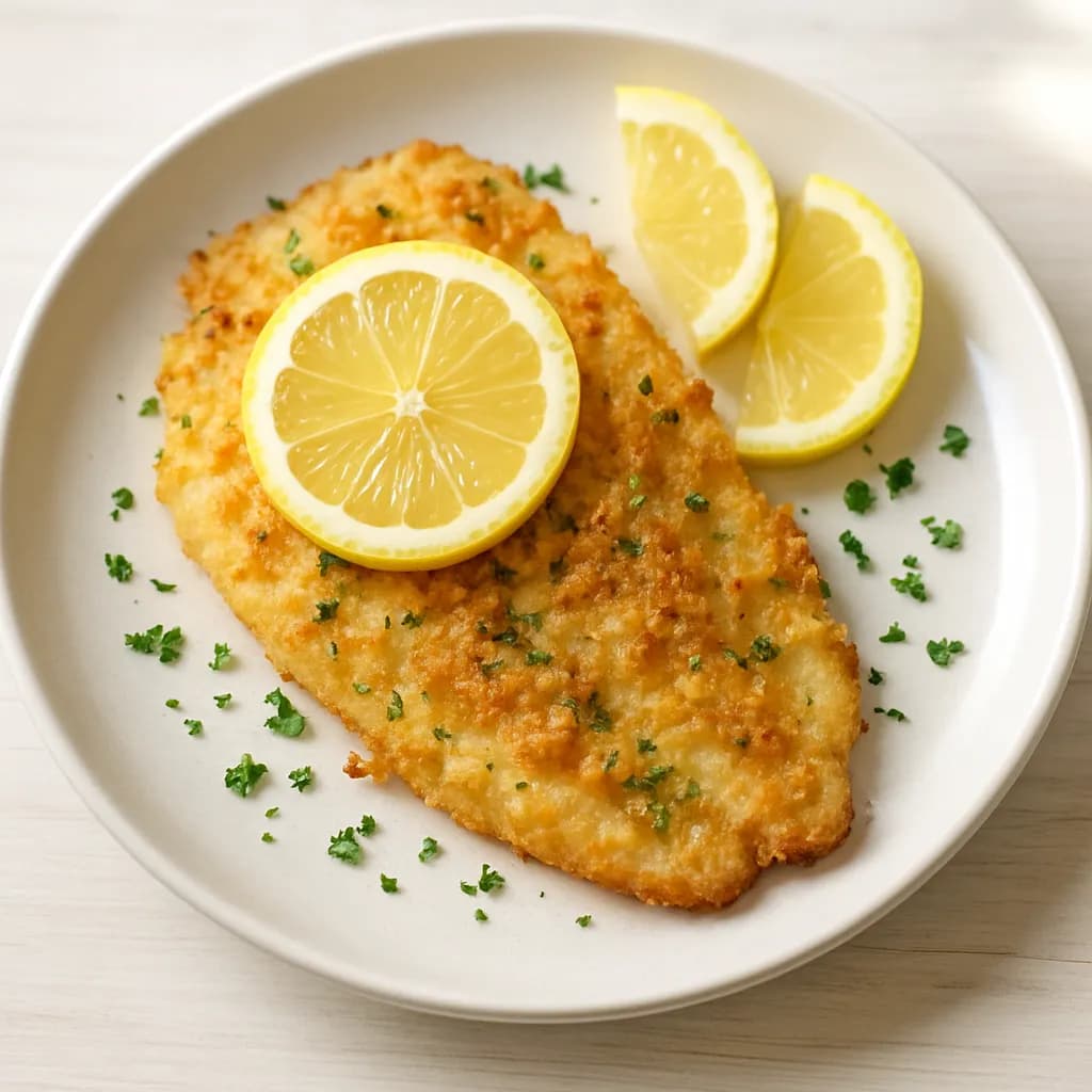 Tilapia w panierce cytrynowej