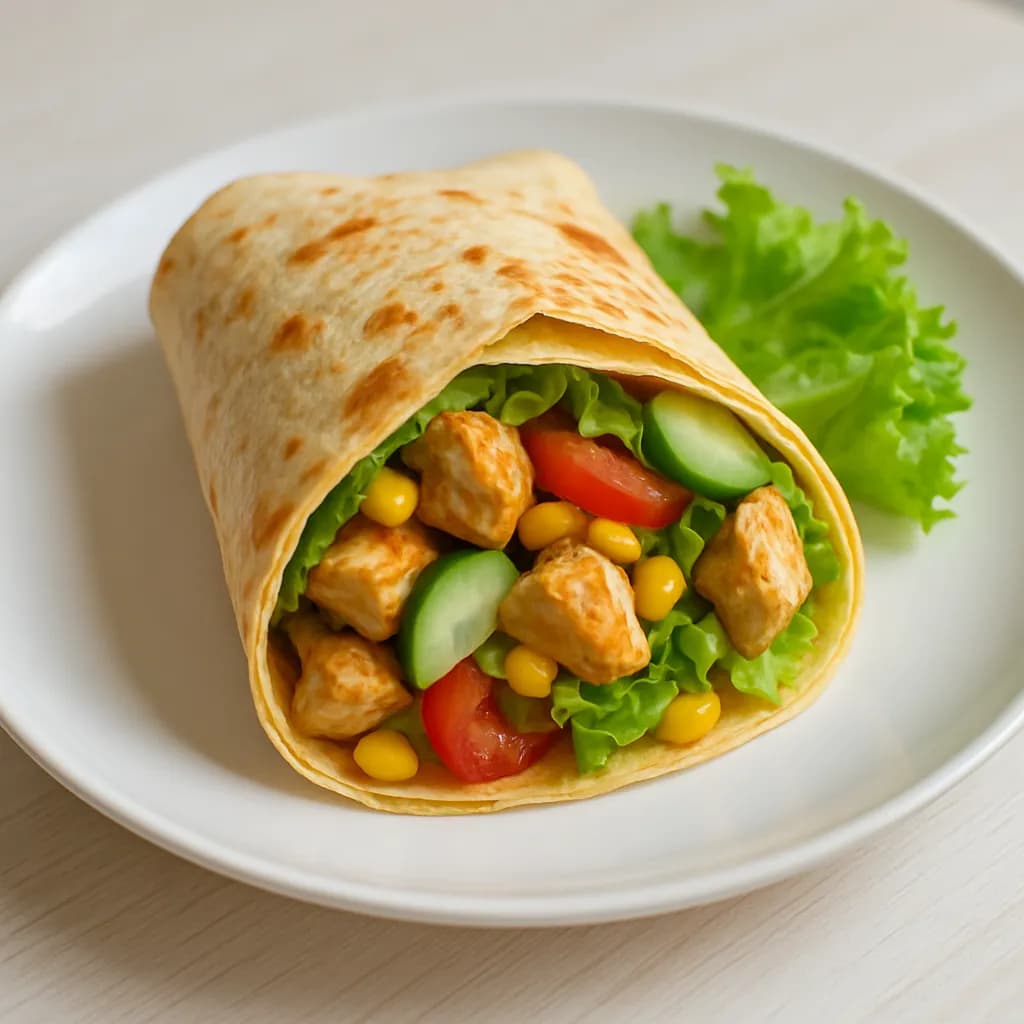 Tortilla z indykiem