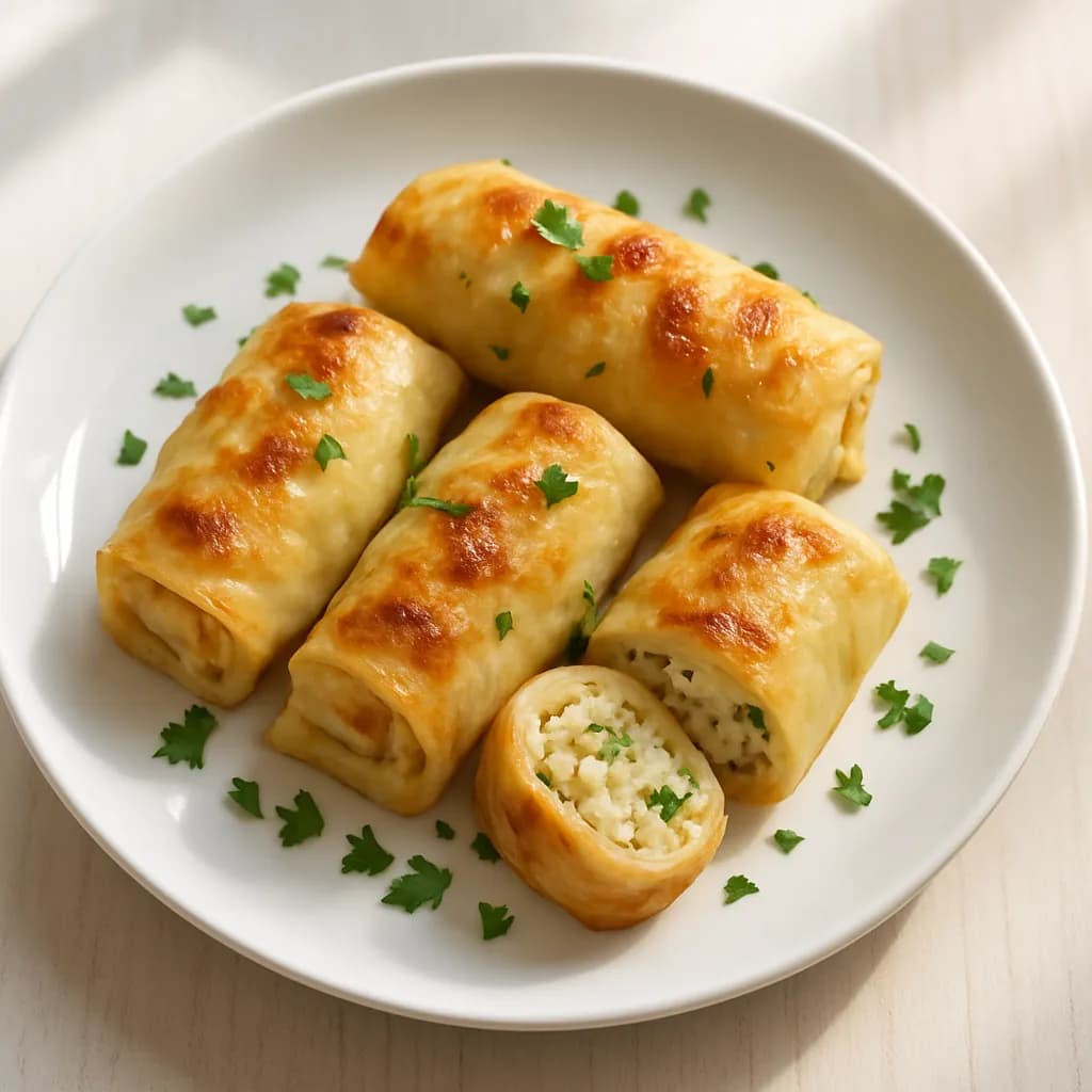 Zapiekane ruloniki z fetą
