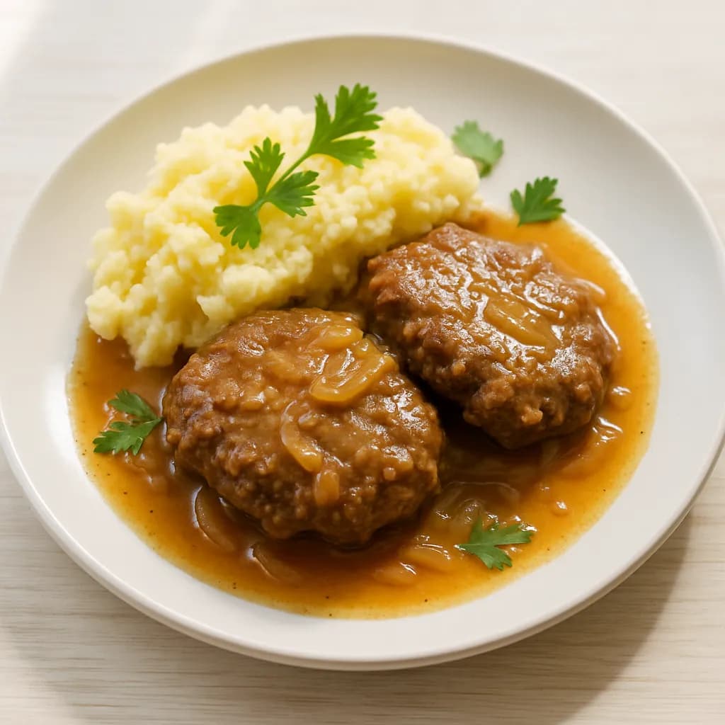 Bitki wołowe w sosie