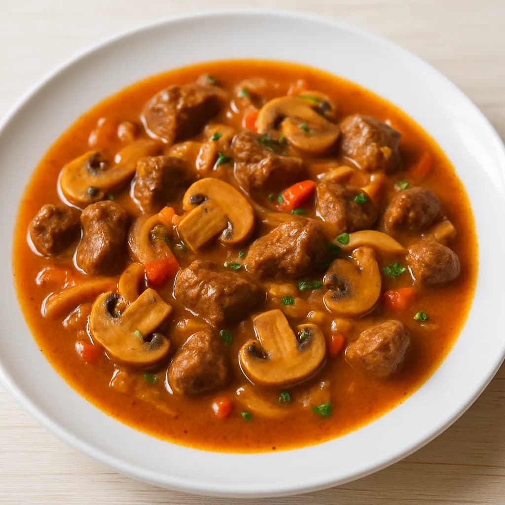Boeuf strogonow