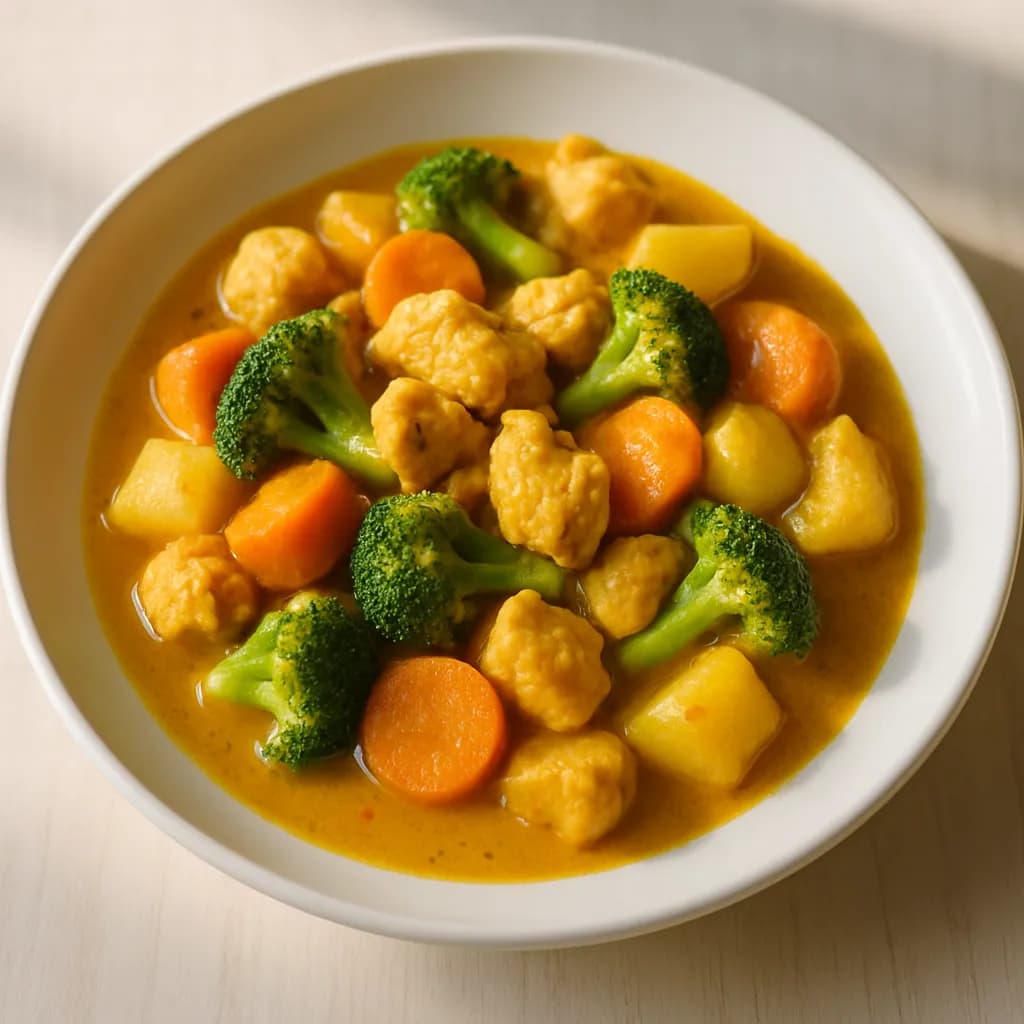 Curry warzywne z kurczakiem