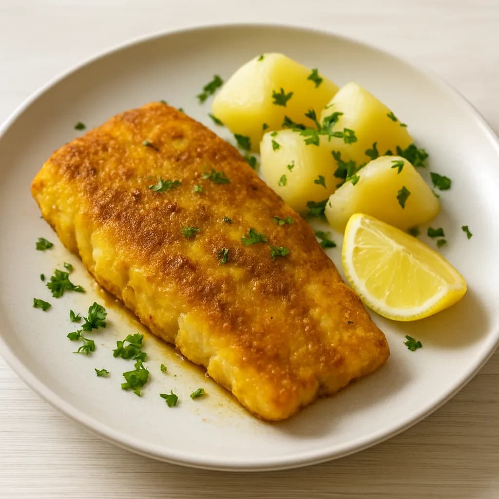 Dorsz smażony w curry