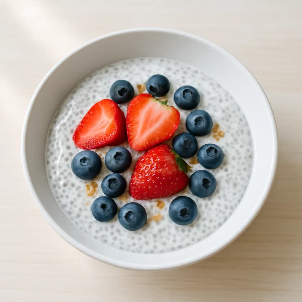 Jogurtowy pudding chia