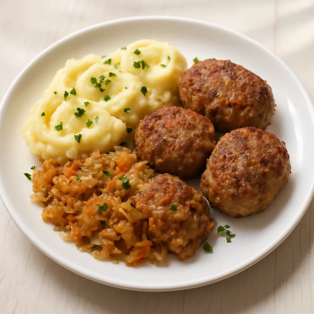 Kotlecki mielone pieczone