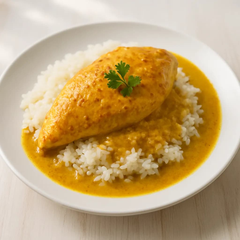 Pierś z kurczaka w curry