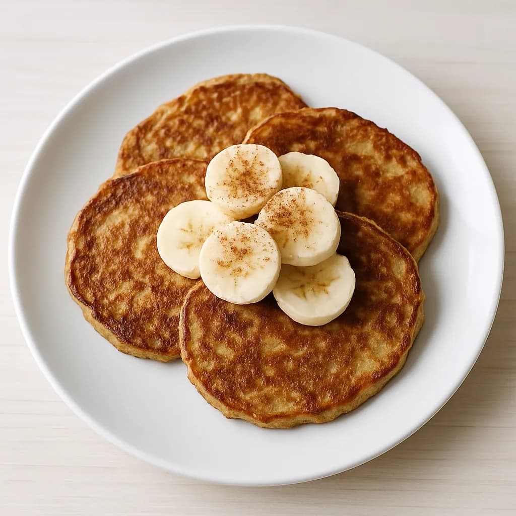 Placki bananowe bez mąki