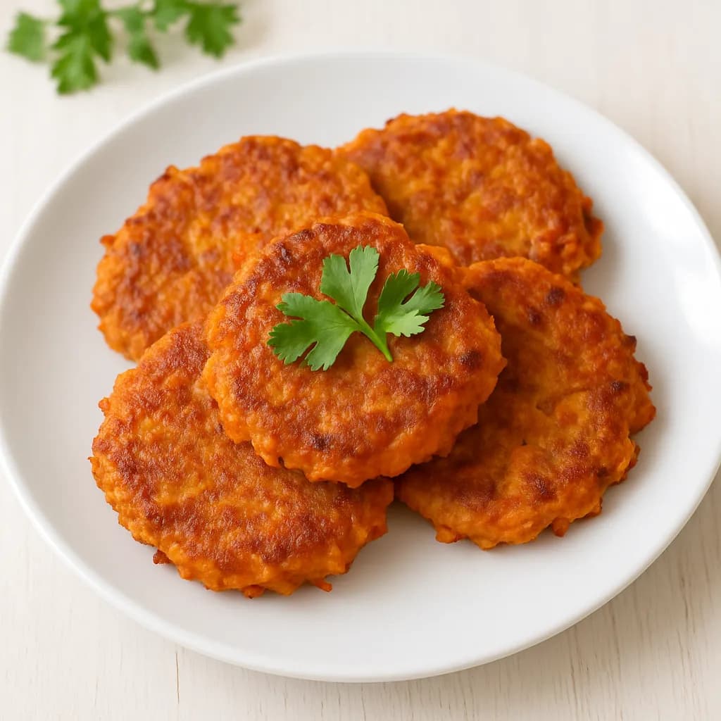Placki marchewkowe
