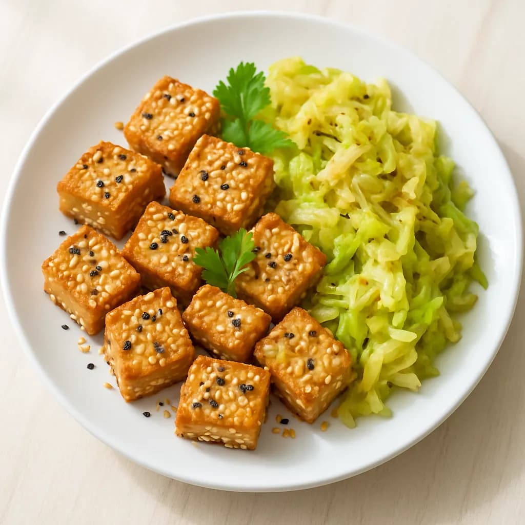 Sezamowe tofu