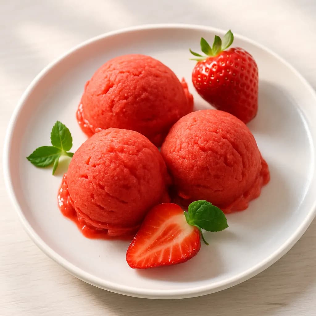 Sorbet truskawkowy